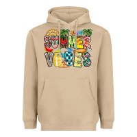 Mushroom Summer Vibes Heavyweight Hoodie - CowhideDigitalArt