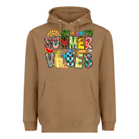 Toasted Coconut Summer Vibes Heavyweight Hoodie - CowhideDigitalArt