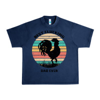 Navy Best Clucking Dad Ever Urban Heavy Tee - Bettercallsaul