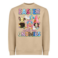 Mushroom Easter with my gnomies  Easter Day Heavyweight Sweatshirt - CowGirlArtShop