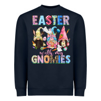 Navy Easter with my gnomies  Easter Day Heavyweight Sweatshirt - CowGirlArtShop
