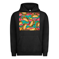 Pigment Black mexican taco paper glitter leopard wooden Urban Hoodie - Artiststas