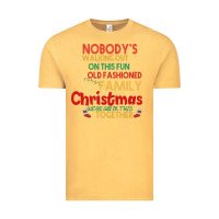 Vintage Mustard Nobody's Walking Out Old Fashioned Family Vintage Tee - Bettercallsaul
