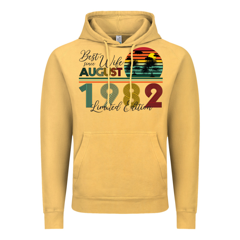 Best Wife Since August 1982 Limited Edition Vintage Hoodie by Bettercallsaul | Teevron