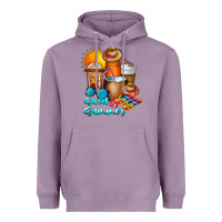 Lavender Sweet Summer Heavyweight Hoodie - CowhideDigitalArt