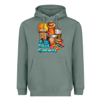 Sage Sweet Summer Heavyweight Hoodie - CowhideDigitalArt