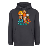 Smoke Sweet Summer Heavyweight Hoodie - CowhideDigitalArt