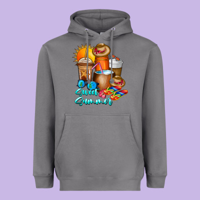 Sweet Summer Heavyweight Hoodie Designed By Cowhidedigitalart