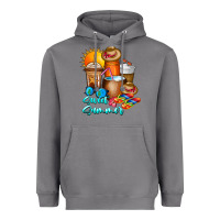 Storm Sweet Summer Heavyweight Hoodie - CowhideDigitalArt
