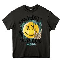 Asphalt somebody's feral wrestling mom Heavy Core Tee - MaliasSmallBusiness