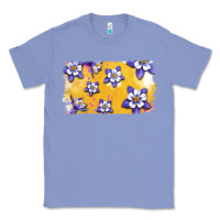 Colony Blue Rocky Mountain Columbine Flower Classic Tee - Bettercallsaul