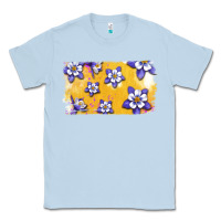 Dusty Blue Rocky Mountain Columbine Flower Classic Tee - Bettercallsaul