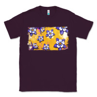 Plum Rocky Mountain Columbine Flower Classic Tee - Bettercallsaul