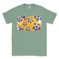 Sage Rocky Mountain Columbine Flower Classic Tee - Bettercallsaul