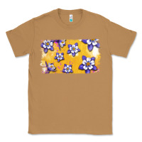 Toasted Coconut Rocky Mountain Columbine Flower Classic Tee - Bettercallsaul