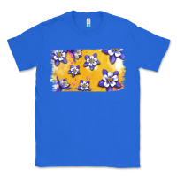 True Royal Rocky Mountain Columbine Flower Classic Tee - Bettercallsaul