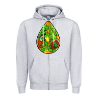Heather Grey st.patrick's teardrop earrings Zipper Hoodie - FaDigitalArtStudio