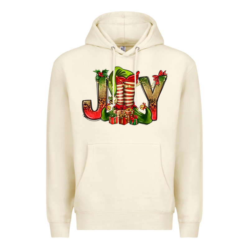 Joy Christmas With Elf Bbs Premium Hoodie by BundleAndBundleShop | Teevron