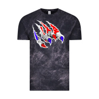 Cloud Black American Flag Claw Vintage Tee - Bettercallsaul
