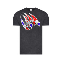 Vintage Black American Flag Claw Vintage Tee - Bettercallsaul