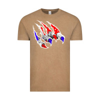 Vintage Coffee American Flag Claw Vintage Tee - Bettercallsaul