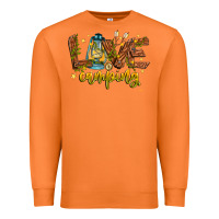 Carrot Love Camping Premium Sweatshirt - CowhideDigitalArt