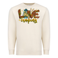 Sandshell Love Camping Premium Sweatshirt - CowhideDigitalArt
