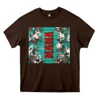 Chocolate Brown western mama Heavy Core Tee - NancyCooperArtShop