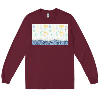 Burgundy doodle flowers sippy cup tbs Long Sleeve Tee - TumblerDesignByShophia