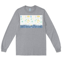Heather Grey doodle flowers sippy cup tbs Long Sleeve Tee - TumblerDesignByShophia