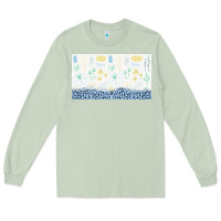 Matcha doodle flowers sippy cup tbs Long Sleeve Tee - TumblerDesignByShophia