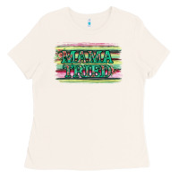 Bone Floral Mama Tried Ladies Tee - Jasminsmagicworld