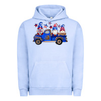 Pigment Grape Ice american flag gnomes truck Urban Hoodie - Artiststas