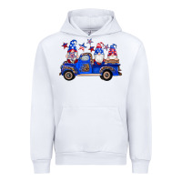 White american flag gnomes truck Urban Hoodie - Artiststas