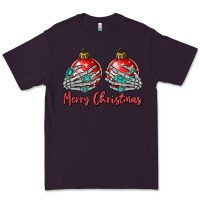 Plum merry christmas Premium Tee - MaliasSmallBusiness