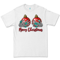 White merry christmas Premium Tee - MaliasSmallBusiness