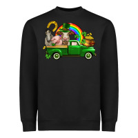 St. Patrick's Day Farm Animals Heavyweight Sweatshirt | Teevron