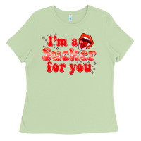 Matcha im a sucker for you valentines the day Ladies Tee - NancyCooperArtShop