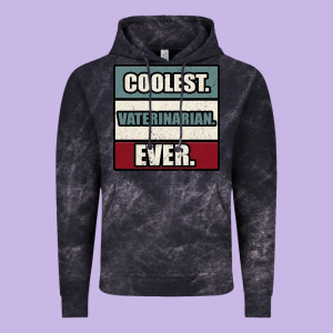 Coolest Veterinarian Ever Vintage Hoodie Designed By Bettercallsaul