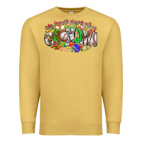 Antique Gold my favorite platers call me grandma baseball Premium Sweatshirt - CowhideDigitalArt