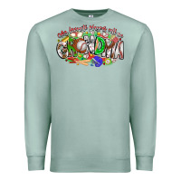 Seafoam my favorite platers call me grandma baseball Premium Sweatshirt - CowhideDigitalArt