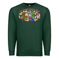 Sports Green my favorite platers call me grandma baseball Premium Sweatshirt - CowhideDigitalArt