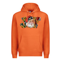 Carrot santa joy with sunflowers Premium Hoodie - RanaPortraitStore