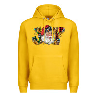 Lemon santa joy with sunflowers Premium Hoodie - RanaPortraitStore