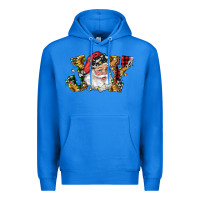 True Royal santa joy with sunflowers Premium Hoodie - RanaPortraitStore