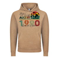Vintage Coffee Best Wife Since August 1990 Limited Edition Vintage Hoodie - Bettercallsaul