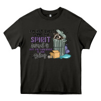Asphalt spirit animal raccoon Heavy Core Tee - MaliasSmallBusiness