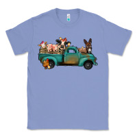Colony Blue Farm Animals Truck Classic Tee - Bettercallsaul