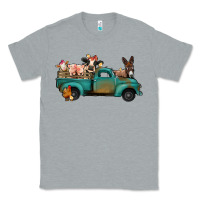 Heather Grey Farm Animals Truck Classic Tee - Bettercallsaul