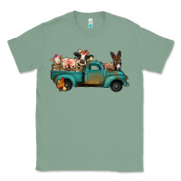 Sage Farm Animals Truck Classic Tee - Bettercallsaul